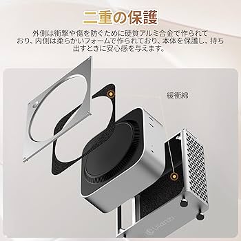 【Takuro Casiopea】アミュレット / Mac miniケース Takuro Casiopea】アミュレット / Mac miniケース Mac mini case