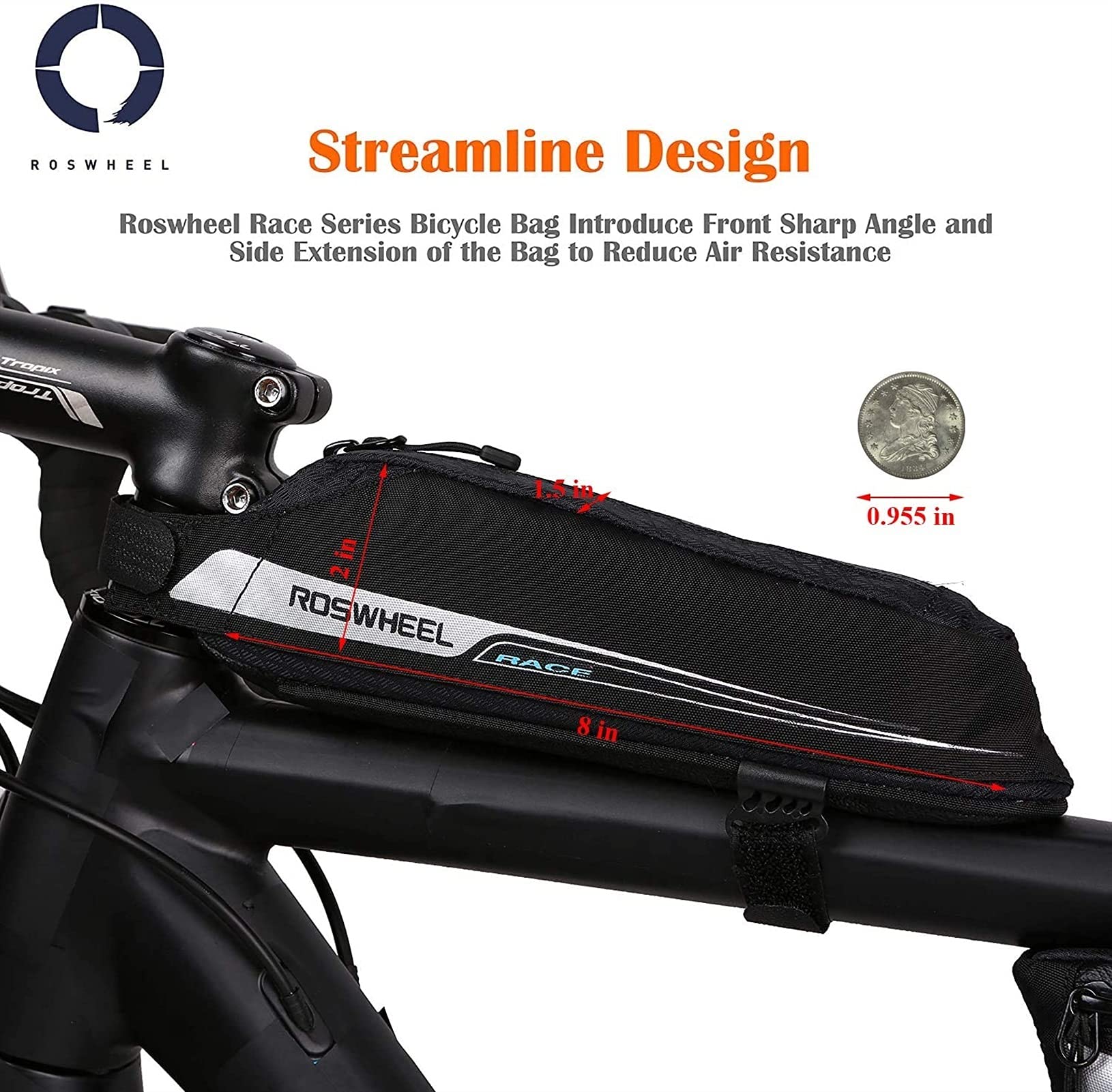 Amazon.co.jp: SSDD 自転車バッグ、ロードビームバッグ 