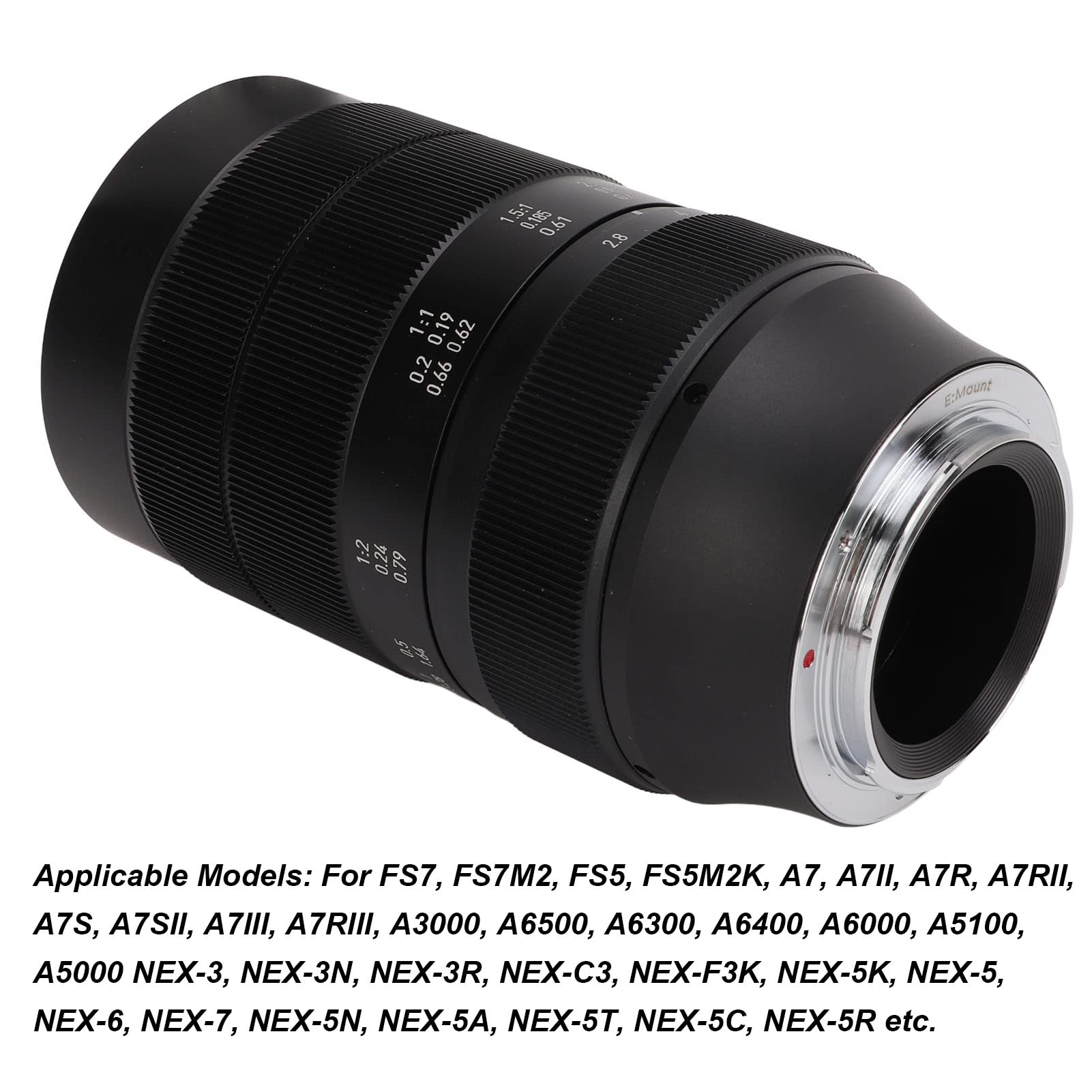 マクロレンズ Amazon | 60mm F2.8マクロレンズ、顕微鏡効果機能昆虫撮影用手動