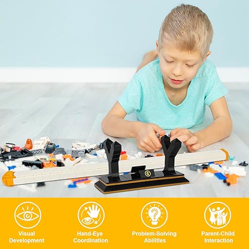 Miniatura 5 de WETANBR Juego de construcción de espada para respiración de trueno, bloque de espada de juguete de anime para cosplay, trueno y flash, kit de modelo