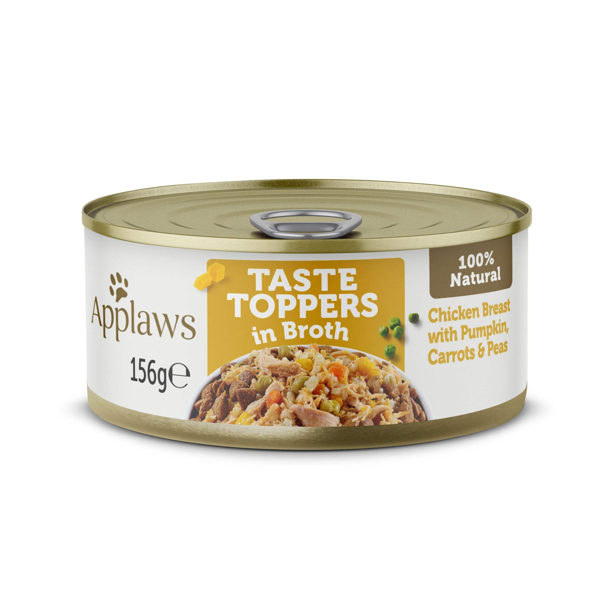 Applaws Hund Zinn Huhn Brust mit Gemüse, 12 x 156g