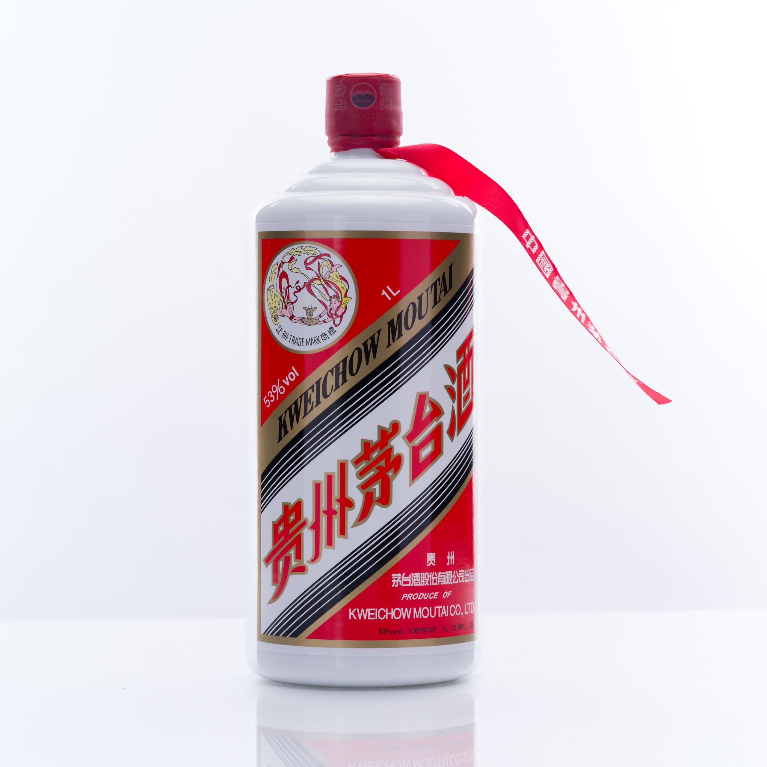 Amazon.co.jp: 貴州茅台酒 飛天 1L アルコール53度 箱付 中国白酒 醤香