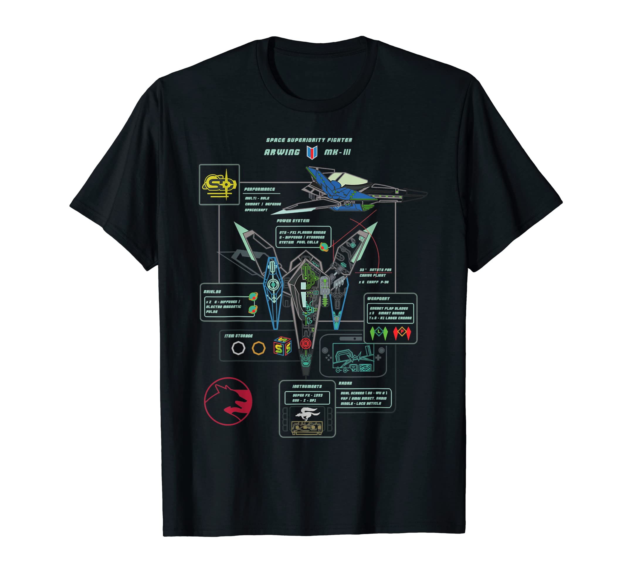 Arwing mk III T-Shirt