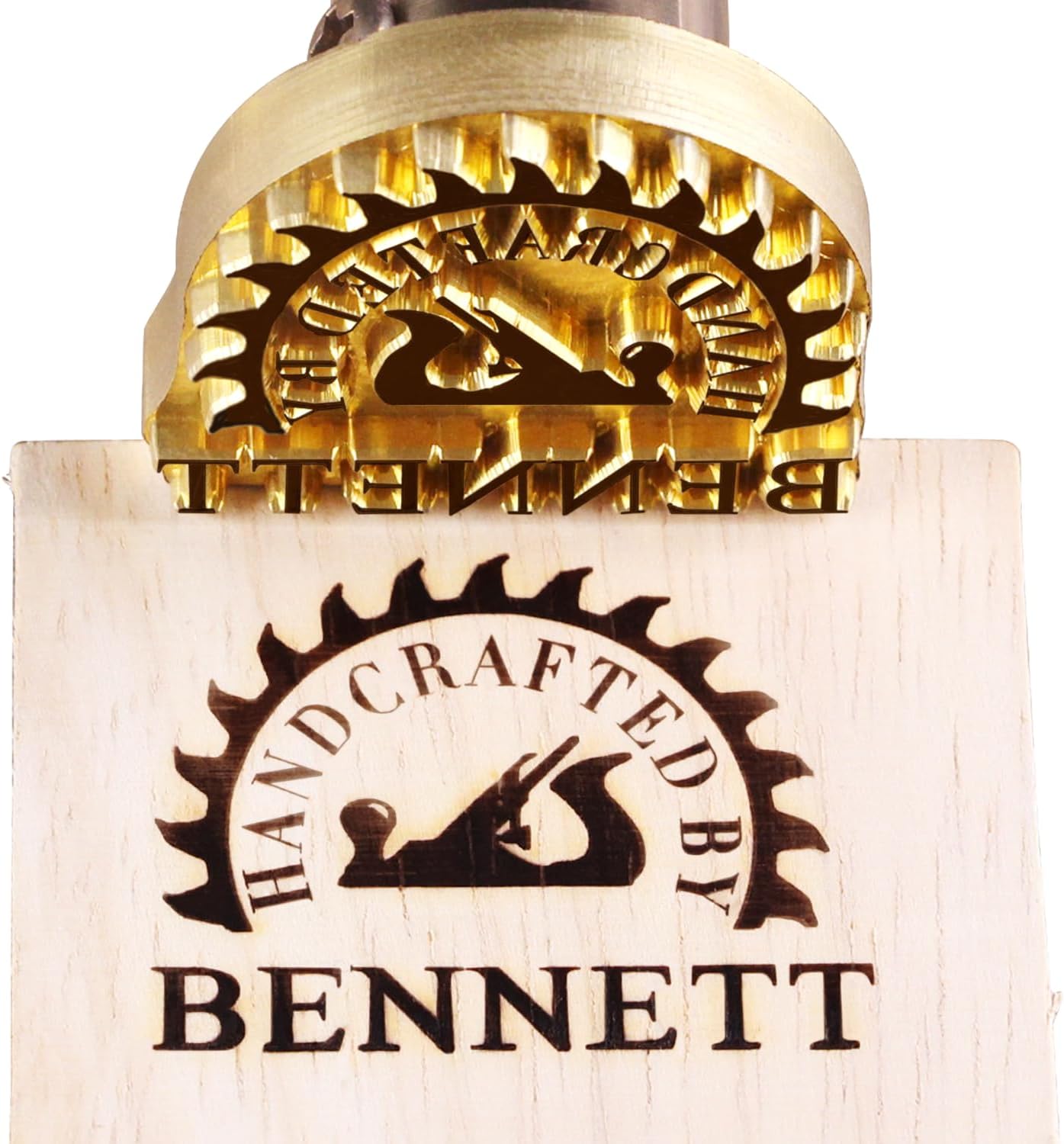 Custom Electric Wood Branding Iron - Professional h Temperature Control for Precision Woodworking, Leather Crafts & More - Durable, Easy-to-Use Design (2X2INCH)