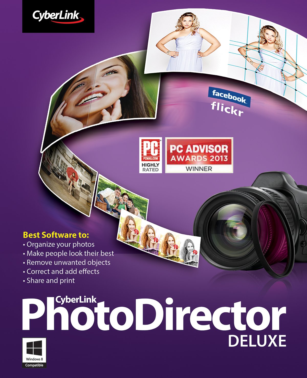 PhotoDirector 5 Deluxe [Téléchargement]