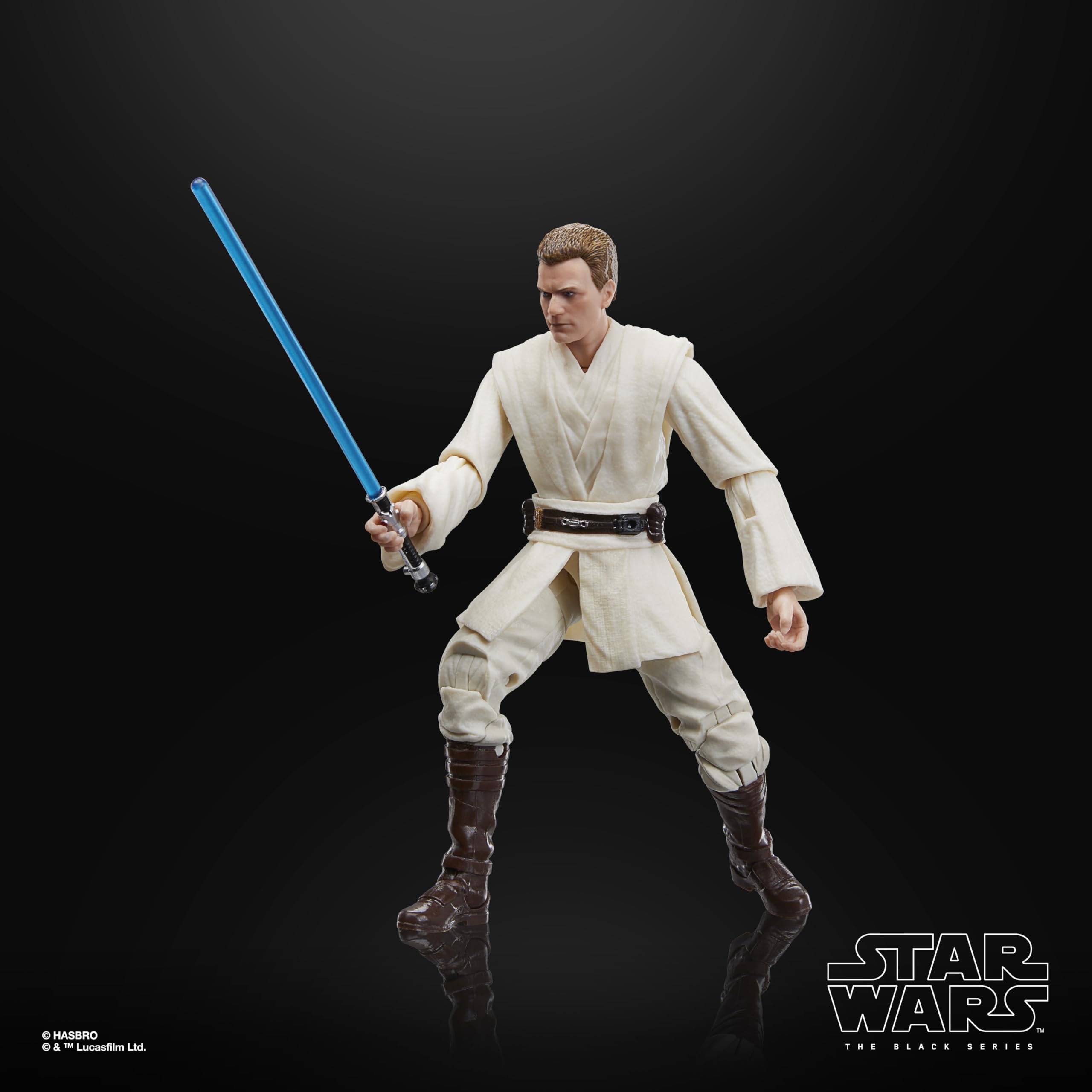 Star Wars The Black Series Qui-Gon Jinn, Darth Maul, OBI-WAN Kenobi The Phantom Menace - Figuras de acción de 6 Pulgadas