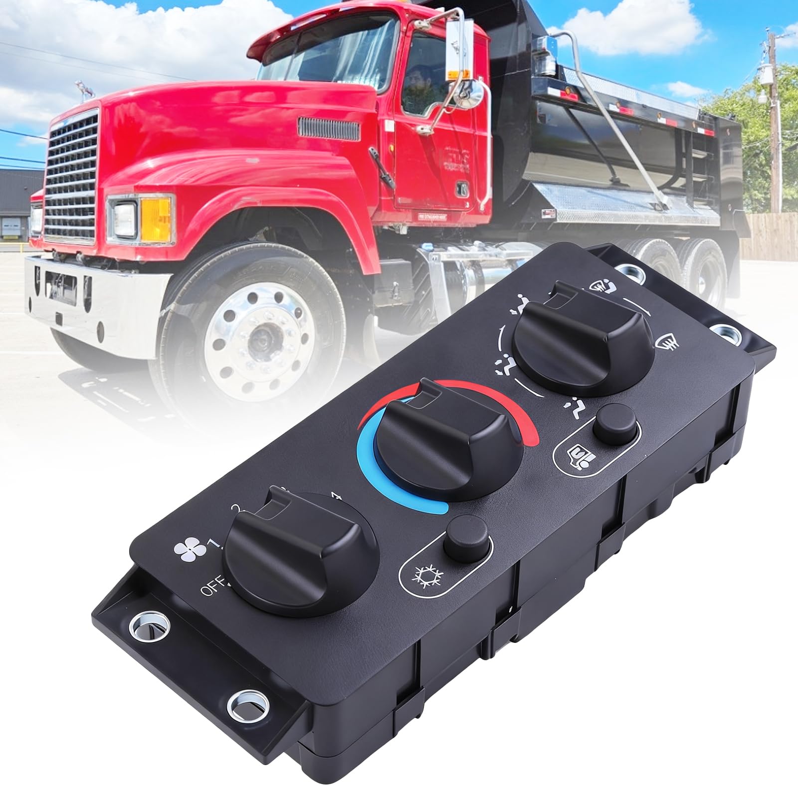 Ikasus Car AC Heater Control Panel Climate Control Module Switch Compatible W - View #2