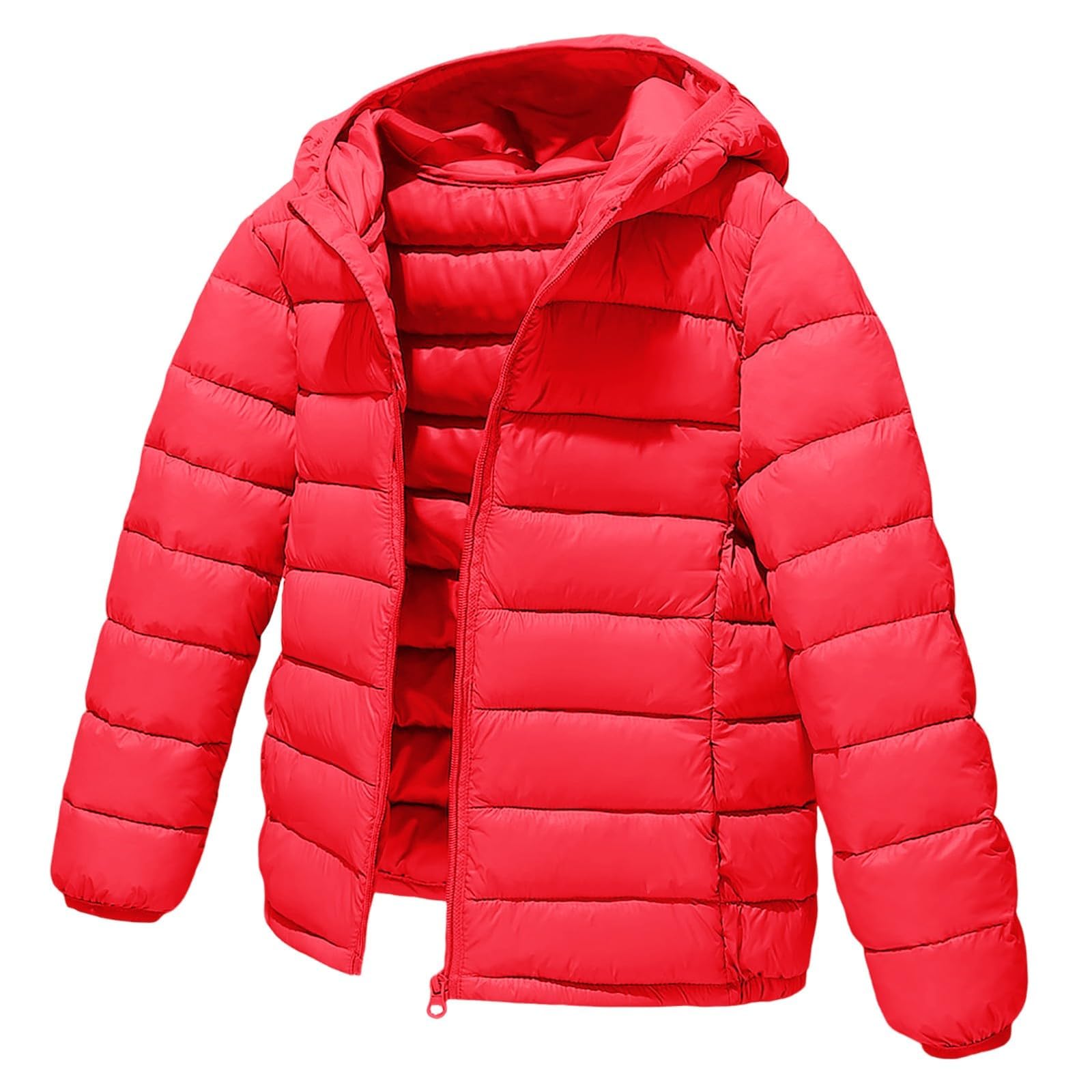 Kids Winter Coat Girls Puffer Jacket Boys Packable Youth Outerwear Toddler
