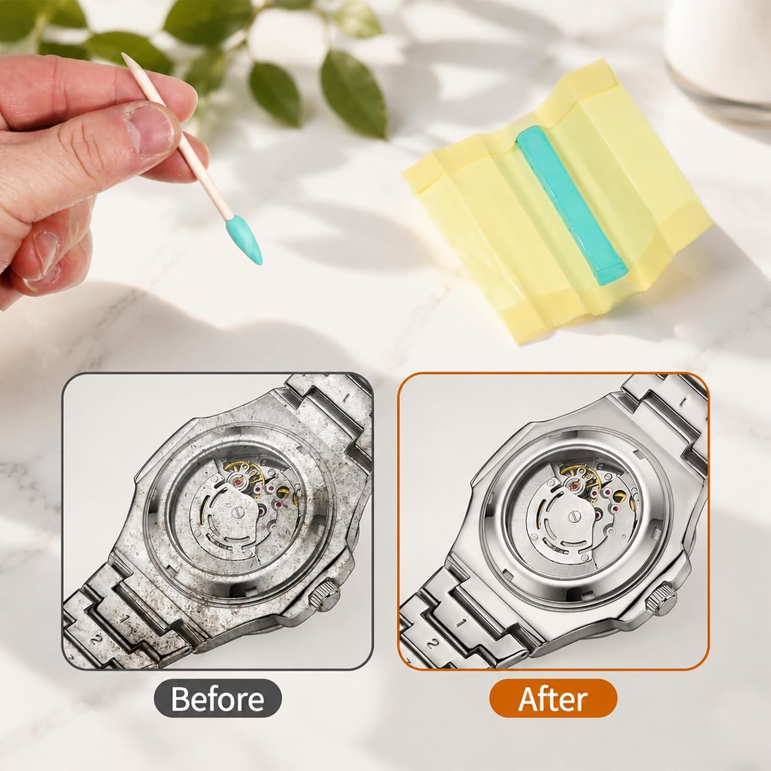 ElevateTech Watch Cleaning Putty Kit Watch Repair Tool Watchmaking Cleaning Putty