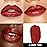 MAKI YIKA Moisture Dark Red Lipstick for Women Hydrate Lip Balm for Dry Cracked Lips Weightless Glossy Lip Color Juicy Finish,MA052 Dark Time