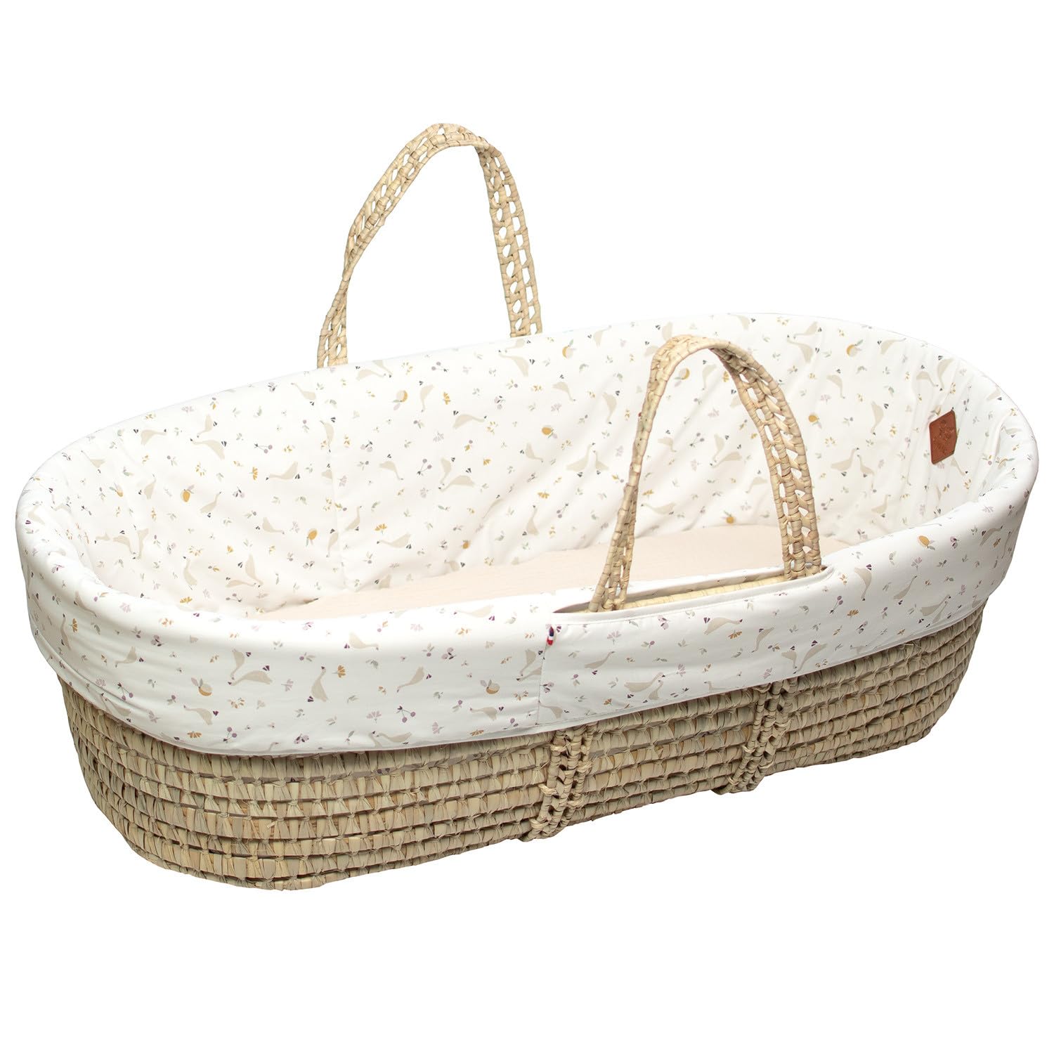 Sevira Kids - Couffin bébé avec Matelas, Habillage et Drap Housse, Sidonia - TU Made in France TU