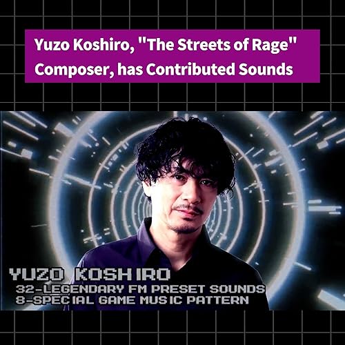 Miniatura 6 de Sonicware Liven MEGA SYNTHESIS Retro Game Music Composer Recrea completamente el sonido legendario de esa consola de videojuegos de 16 bits, 320