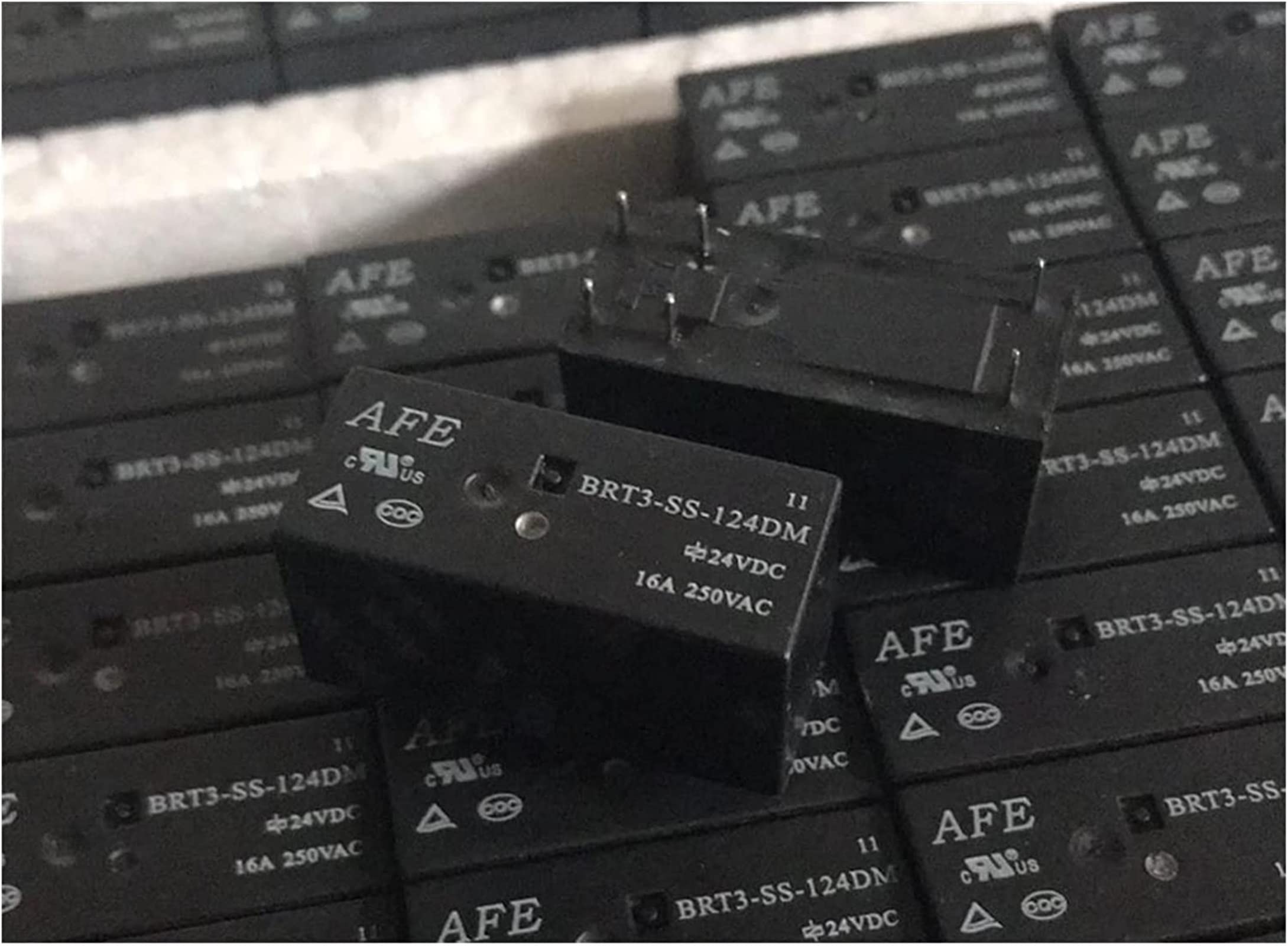 AERBNYEQP Relay BRT3-SS-124DM Power 16A 250VAC 24VDC 6 Pins