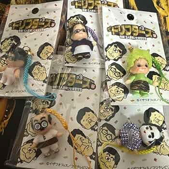 ドリフターズ展　キューピー根付　5種 ドリフターズ展 キューピー根付 5種 ザ・ドリフターズ展