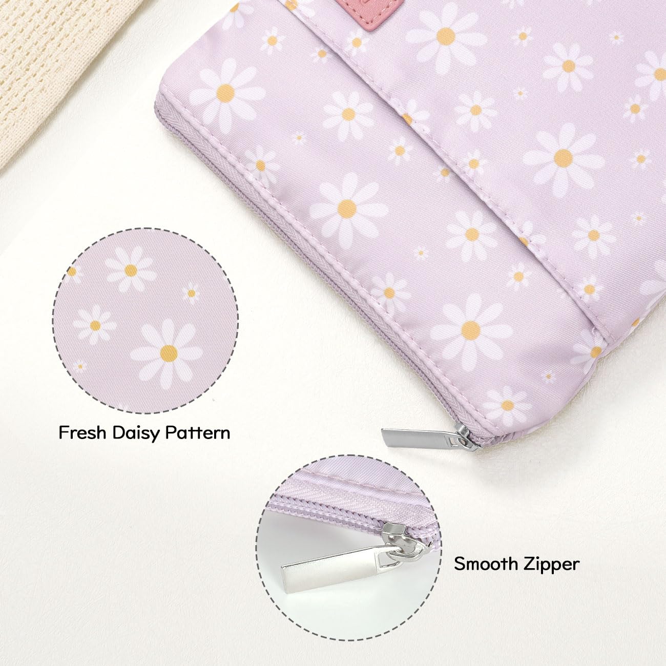 Custodia Protettiva per Tablet 6-7" Rosa Chiaro per Kindle 11ª Gen, Paperwhite 12ª Gen, Colorsoft Signature Edition, Kobo Clara Colour, Oasis