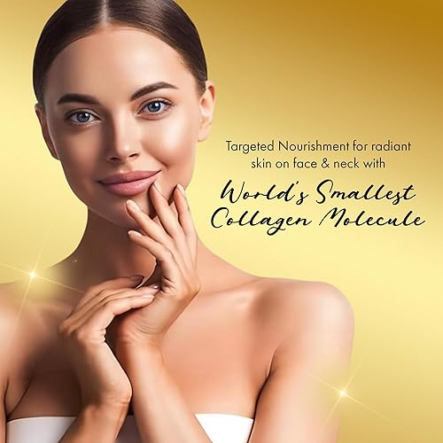 Miniatura 8 de Colágeno facial de seda, péptidos de colágeno en polvo para mujeres, cara y cuello, 0.49 oz de proteína, colágeno de peso molecular ultra bajo, para