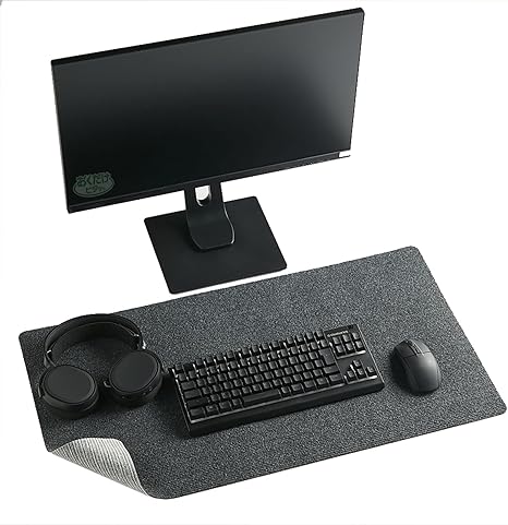 Amazon サンコー ゲーミング デスクマット すべり止め 洗える 撥水 学習 マウスパッド テーブル カバー 保護 おくだけピタッ 43 80cm ダークグレー 日本製 Kx 75 床保護マット チェアマット オンライン通販