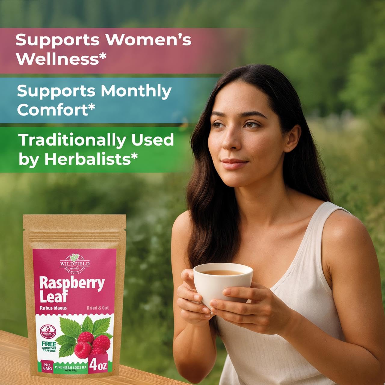 Rubus Tea Rubus Idaeus Leaf Tea
