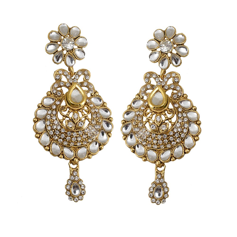 Earring Maang tika set - Traditional Indian Jewelry