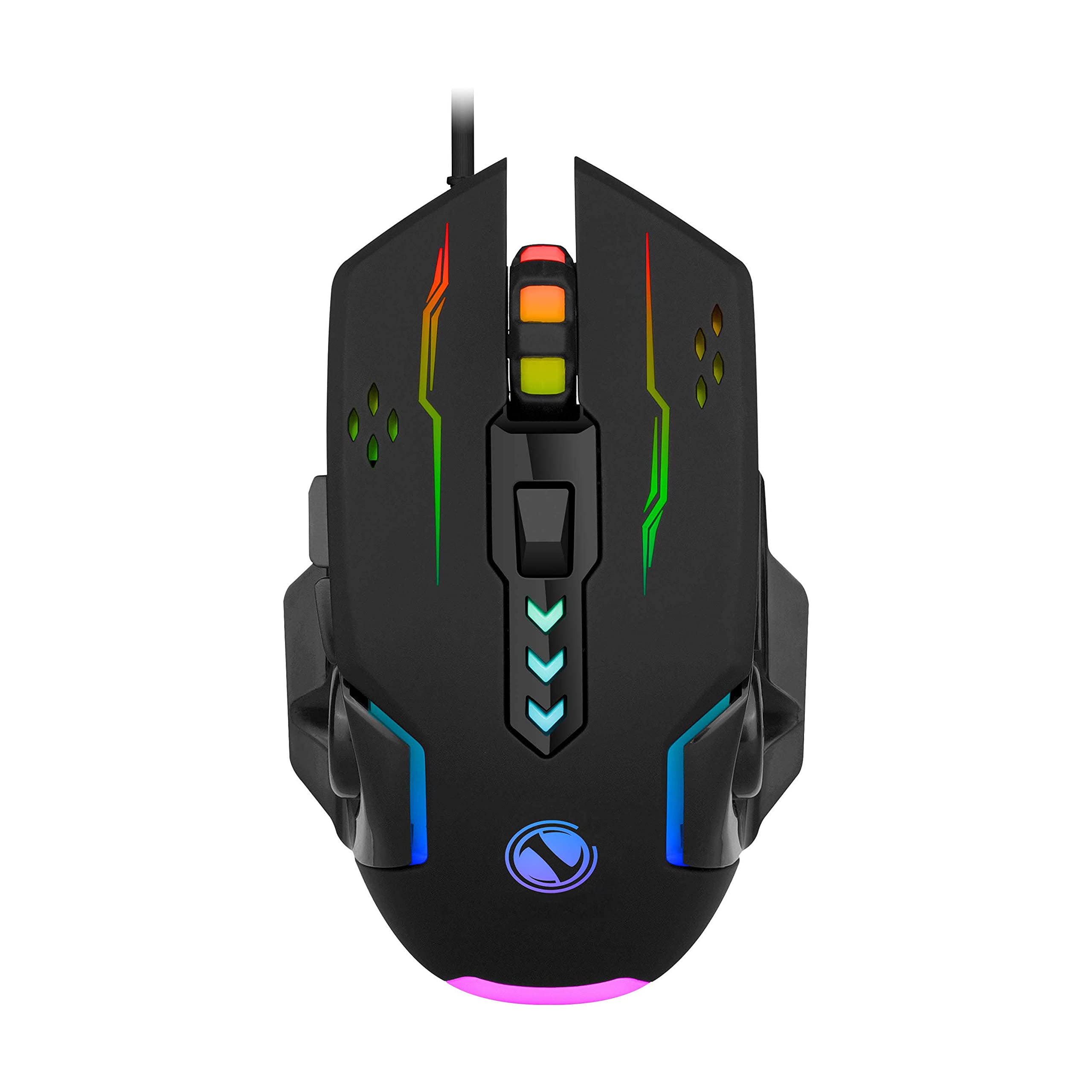 ENTWINO D7 LED Backlight 6 Button USB Gaming Mouse with 3200DPI, Ergonomic Design for Laptop & PC (B09DYD7LFB) Amazon Price History, Amazon Price Tracker