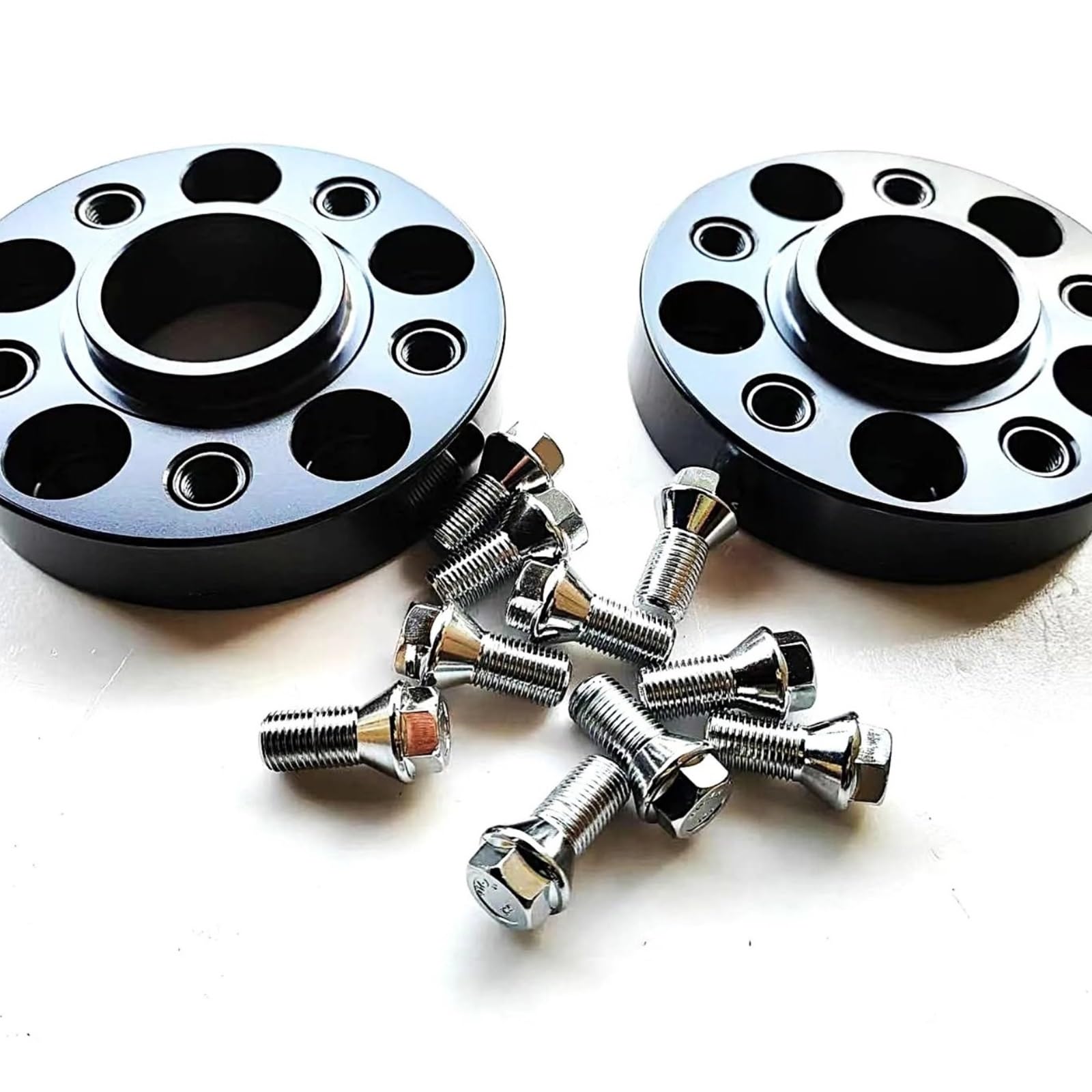 Separadores de ruedas Espaciador rueda coche 25mm 2 uds para Mercedes para Benz A,b,c,g,m,v-class para Vito para autobús,w176 W245 S204 para Slk