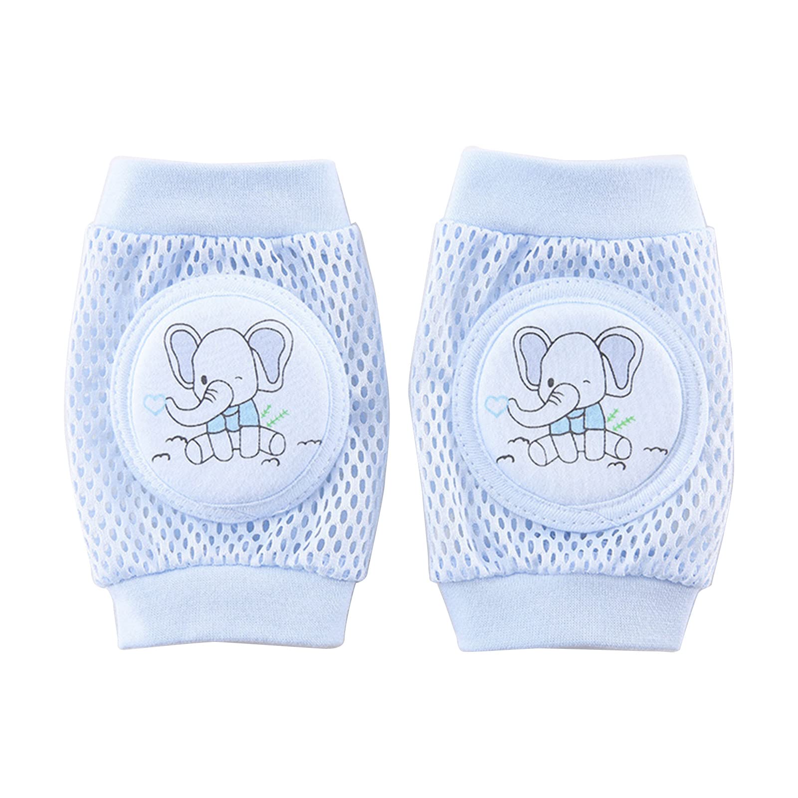 Baby Knee Pads For Crawling Non-Slip Mesh Kneepads Unisex Infant Knee Protectors Breathable High Elastic Babe Elbow Pads Baby Knee Pads For Crawling Walking