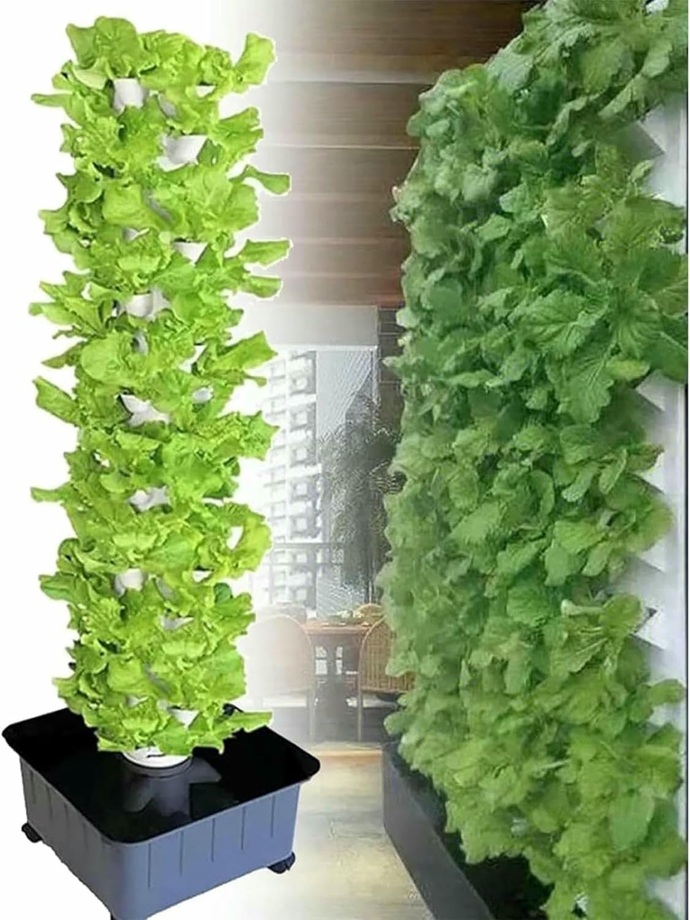 15 Strati 45 Fori, Torre Verticale da Giardino, Sistema di piantagione idroponica, Sistema di piantagione Verticale idroponica
