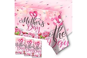 HAKOTI: Mother's Day Plastic Tablecloths: A Festive and Functional Tribute