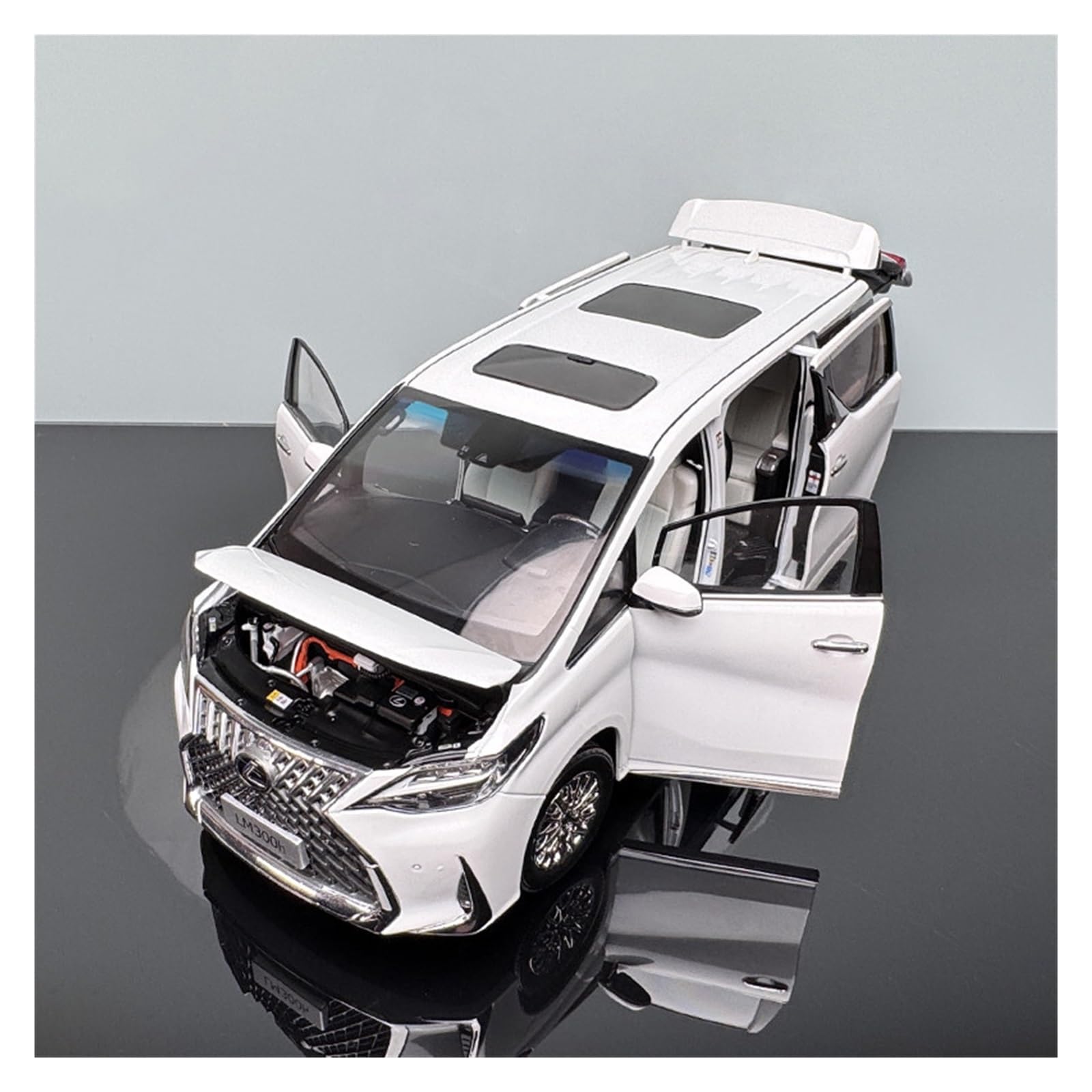 Amazon | 1：18 レクサス LM300H LM 金属おもちゃのバンモデルカー