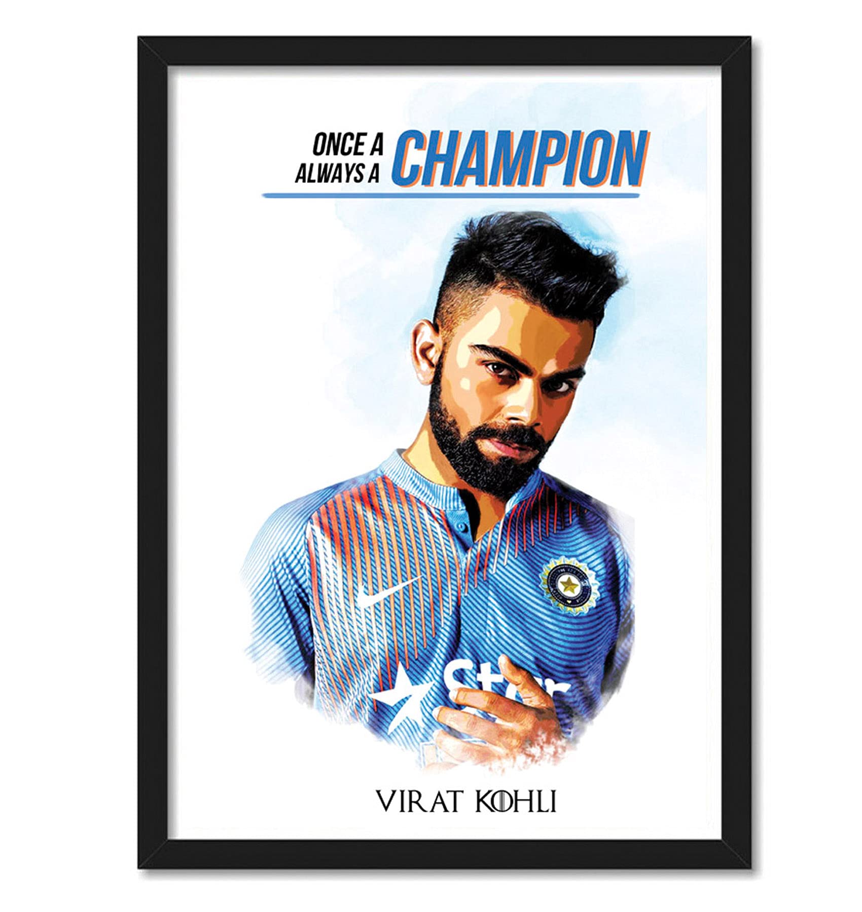 Good Hope Virat Kohli (Framed Poster(10x13inch), Champion) (B083KN1X8D) Amazon Price History, Amazon Price Tracker