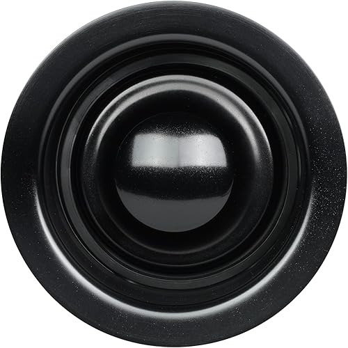 Brida y tapón de eliminación de basura color negro  Brida de fregadero de acero inoxidable duradero color negro y gris con nano superficie, se