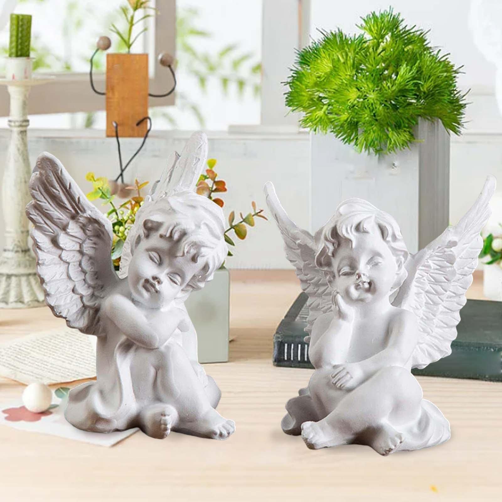 Amazon.com: Duiaynke Baby Angel Statue Desktop Dresser Bookshelf
