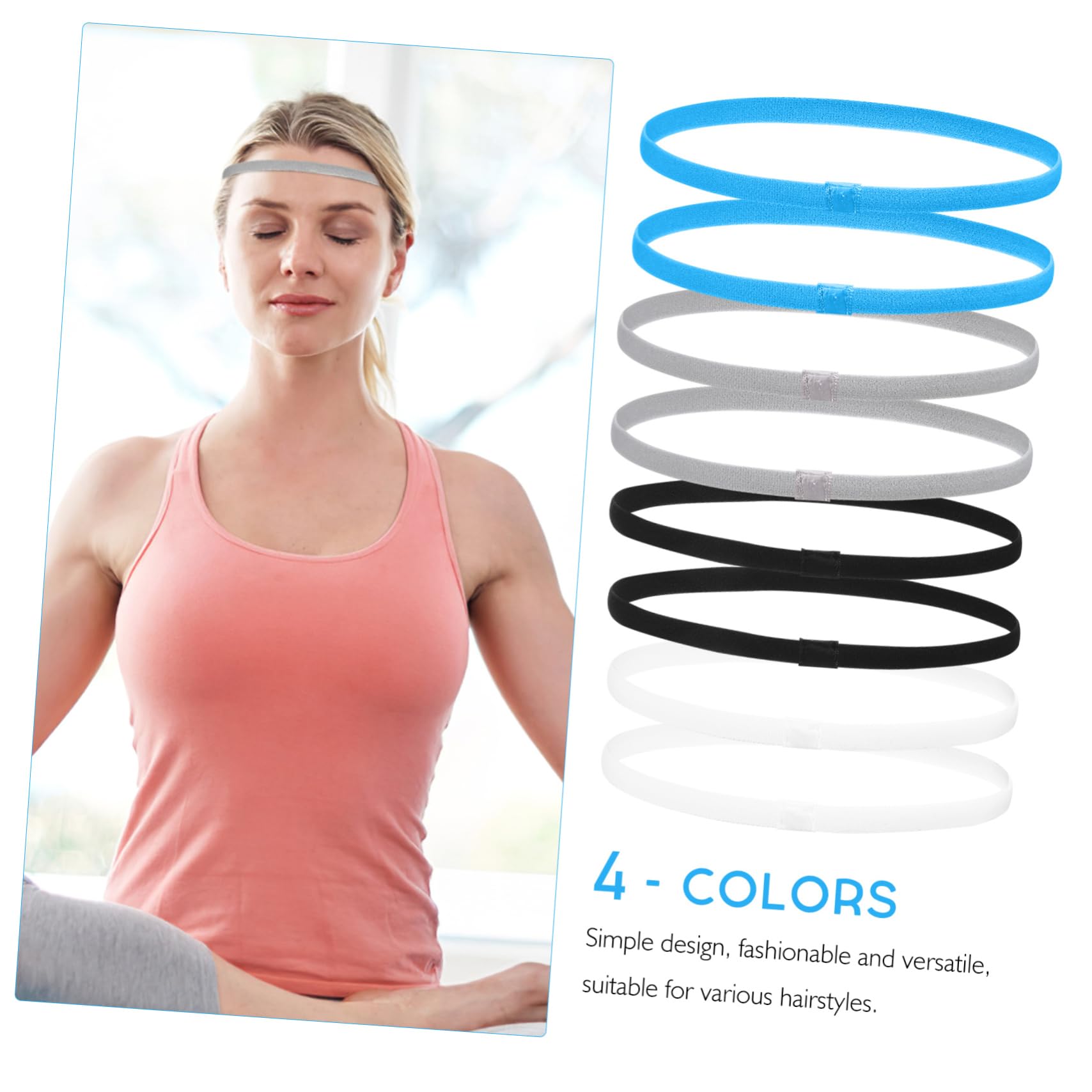BESPORTBLE Set Di Fasce Per Bandana Bandane Headband Fasce Per La Testa Fascia Per Le Donne Fascia Atletica Fascia Termale Fascia Sottile Fasce Elastiche Donna Tessuto