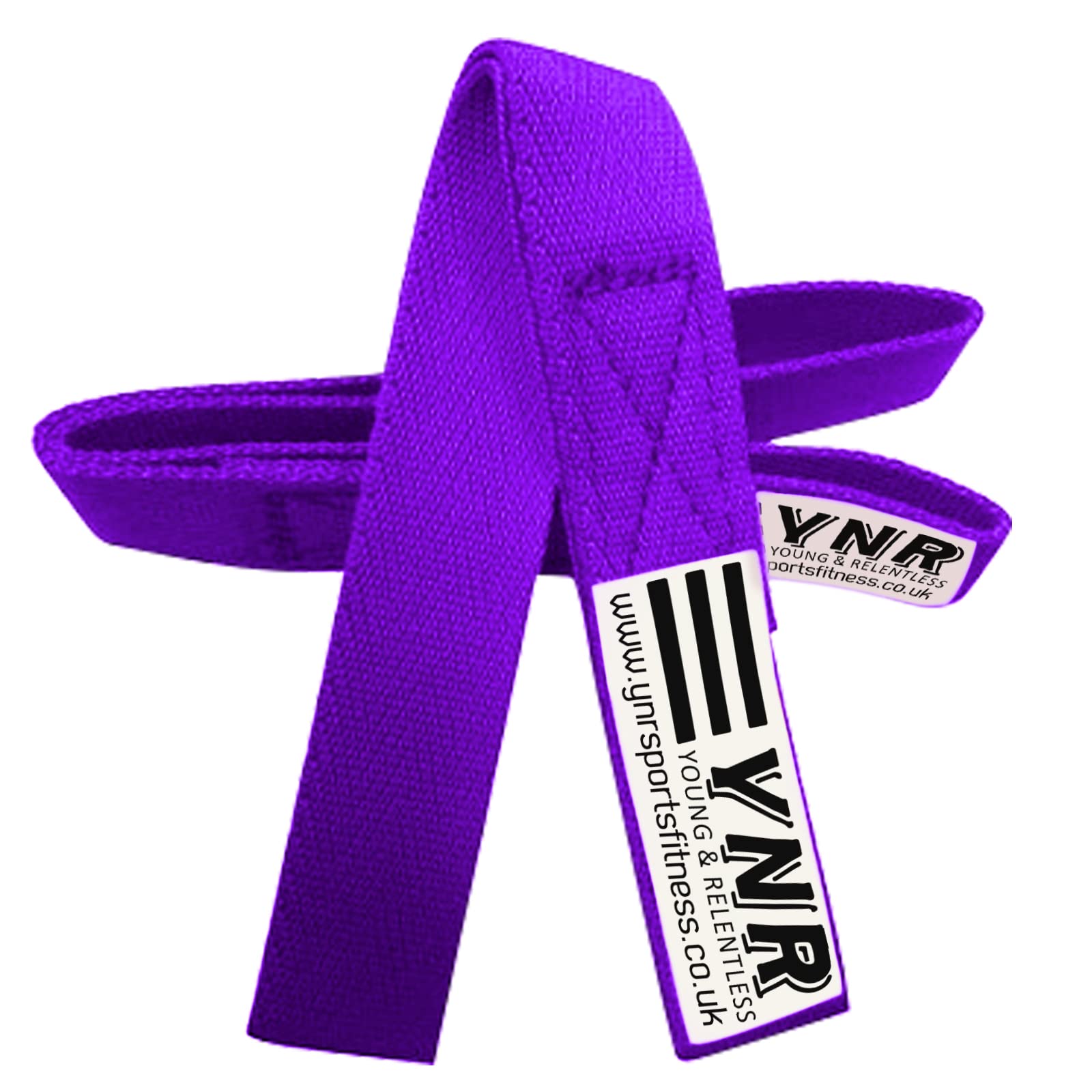 Premium Gymnastic Bar Loops Straps, hand grip, palm protection, guards (24CM, Purple)