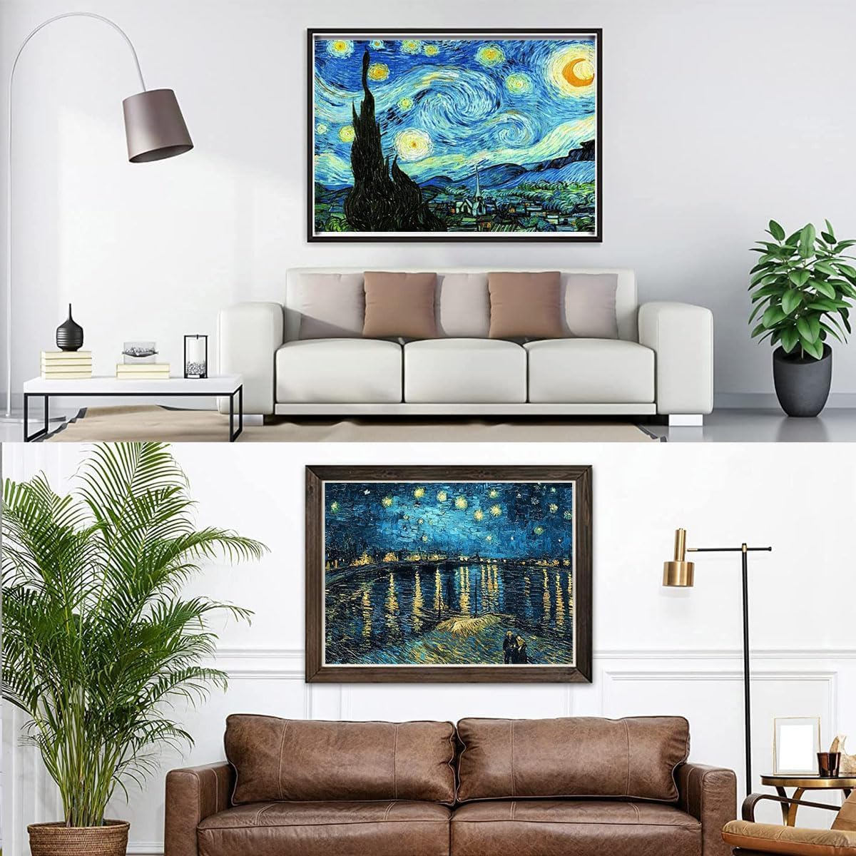 ダイヤモンドアート 四角いビーズ 2枚セット 30x40cm スクエアアート キット 全面貼り ビーズアート 人気 大人 子供 DIY 手作り 手芸セット 装飾 芸術品 プレゼント (有名な絵画)