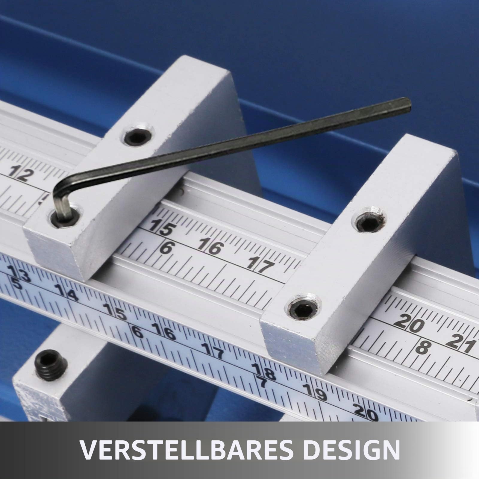 VEVOR Neue Papierfalzmaschine SG-520E, elektrische Papierschneidemaschine aus Metall, 3-in-1, 520 mm, 85-400 g, Creaserpapier, Falten, ca. 14,5 kg, Rillen, Punktschneidefunktion