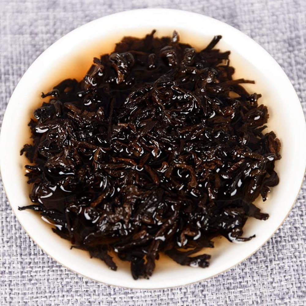 Czarna Herbata Yunnan Starzony Zapach Puerh, Stara Dojrzała Herbata Puerh 100g * 10 Herbata Wiosenna O Smaku Menghai