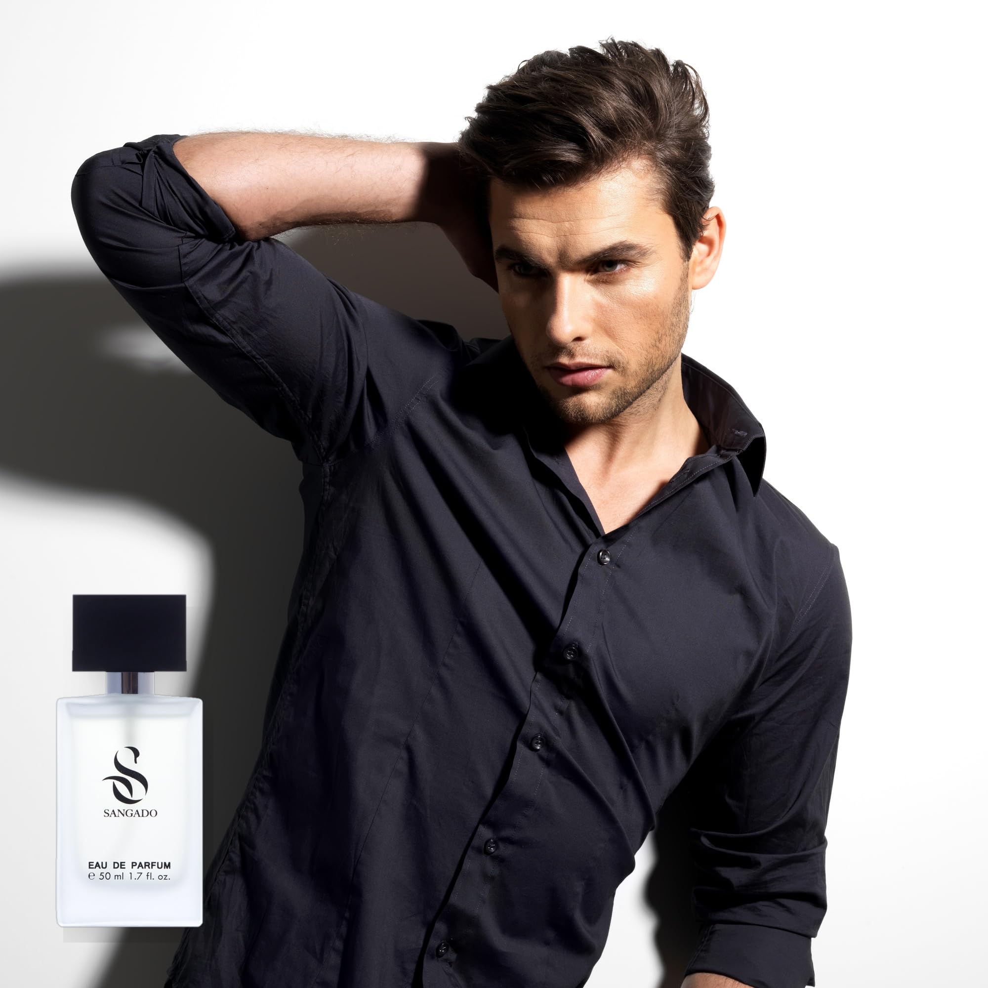 CASANOVA przez SANGADO, Perfumy dla mężczyzn (eau de parfum), 8-10 godzin długotrwałego utrzymywania się, Luksusowy zapach, 50 ml, Kod: 405