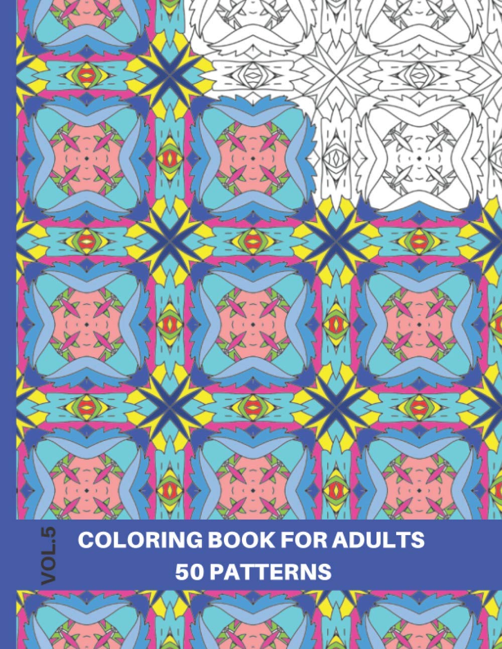 Tessellations Coloring Book for Adults: An Advanced Coloring Book for Adults, Volume 5, 8.5x11