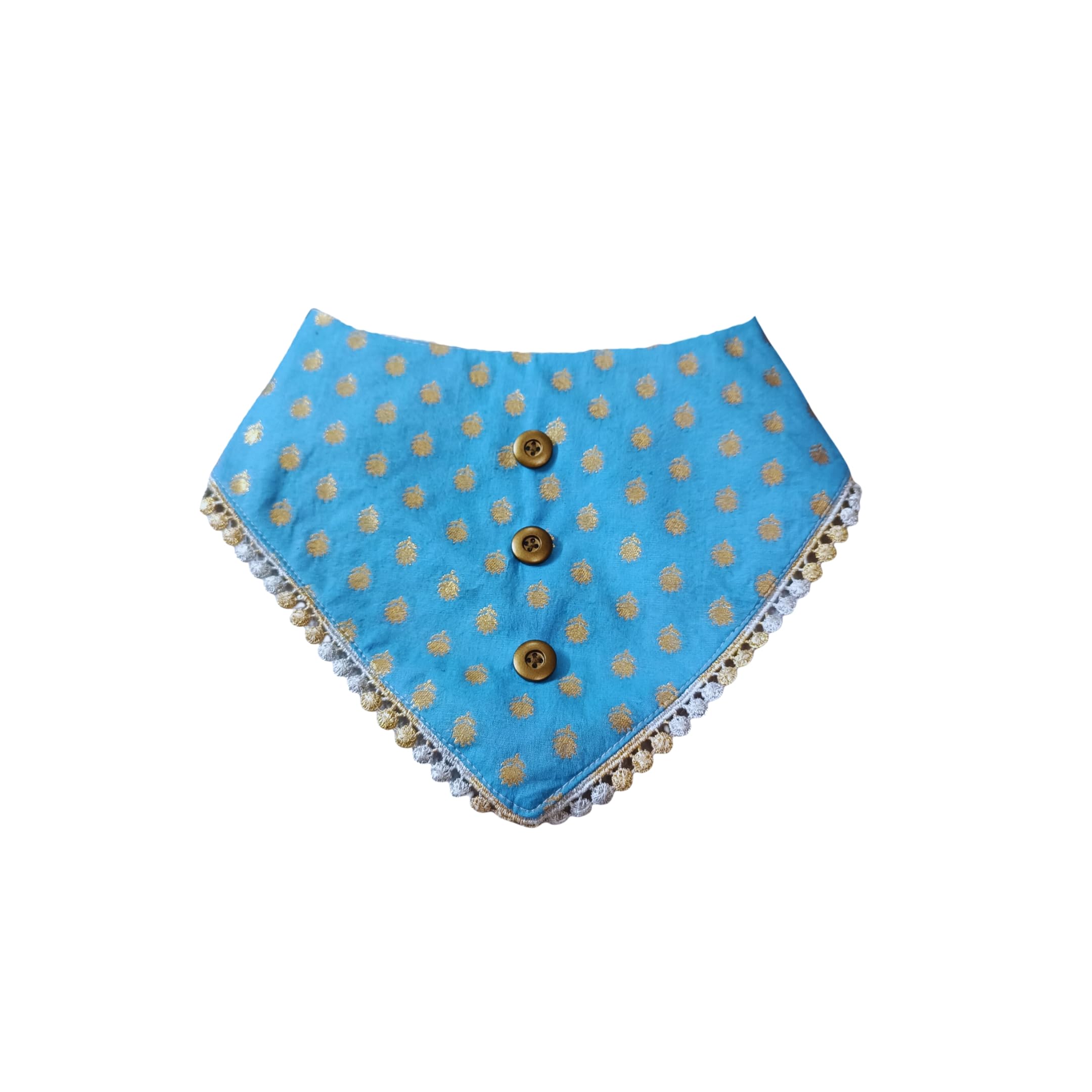 All For Fur Dog Tuxedo Bandana | Adjustable Velcro Closure | Luxury Dog Accessories | Tux Bandana with Bow Tie for Small (S) Dogs | Blue Ethnic Tux (B0D12RZ3SR) Amazon Price History, Amazon Price Tracker