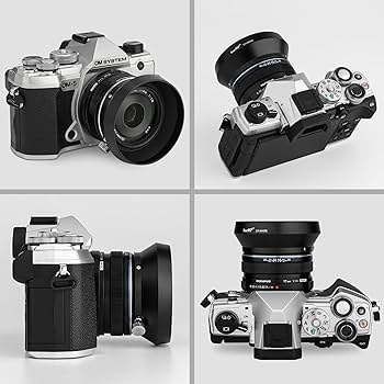 Amazon | Haoge LH-M48B メタルレンズフードシェード オリンパス