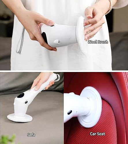 Miniatura 9 de Juego de 8 cabezales de repuesto para cepillo de limpieza para fregadores eléctricos RUIZD