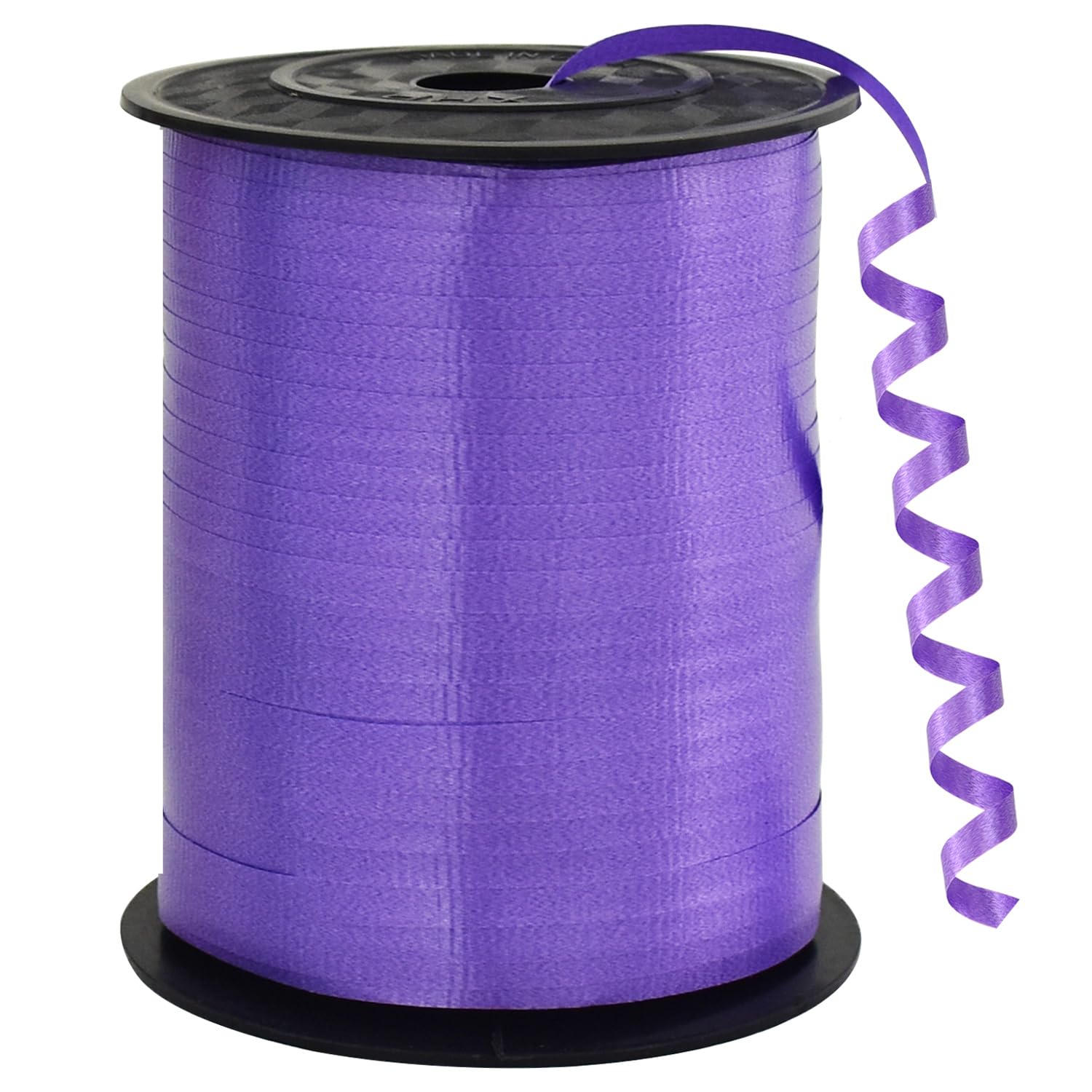BEISHIDA 500 Yards Matte Purple Ribbon Curling Crimped Ribbon Balloon String Ribbons for Gift Wrapping Birthday Party Festival Art Craft Decor Florist Flowers Decoration