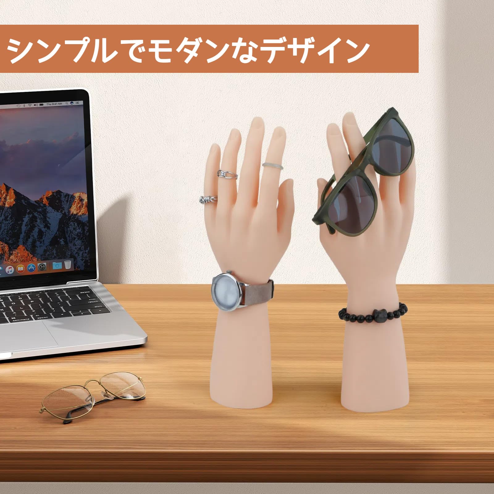 Amazon.co.jp: Shiwaki ハンドマネキン 男性 ジュエリー 時計