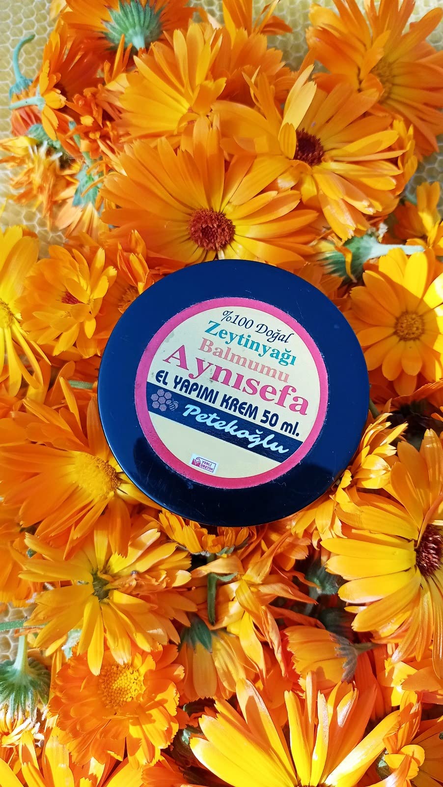 Petekoğlu (50ML) Aynısefa Balmumu Zeytinyağlı Krem El Yapımı%100 Doğal