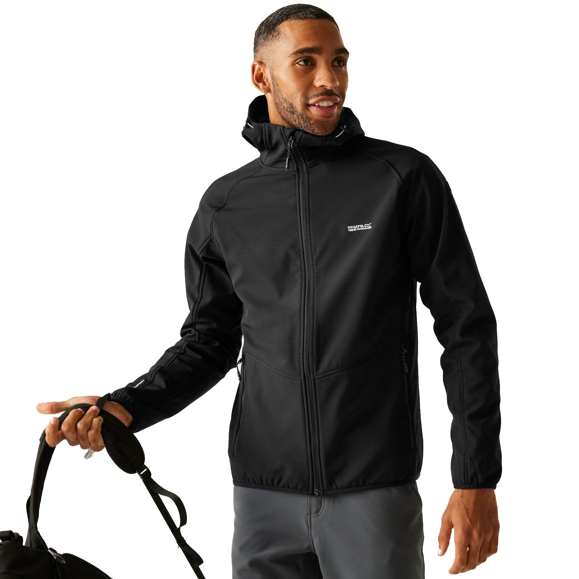 Regatta Arec Iii Softshell Jacket Size: Xxl Men's Black