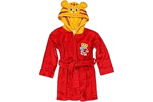 Daniel Tiger’s Neighborhood Official Blue Plush Hooded Terry Cotton Robe