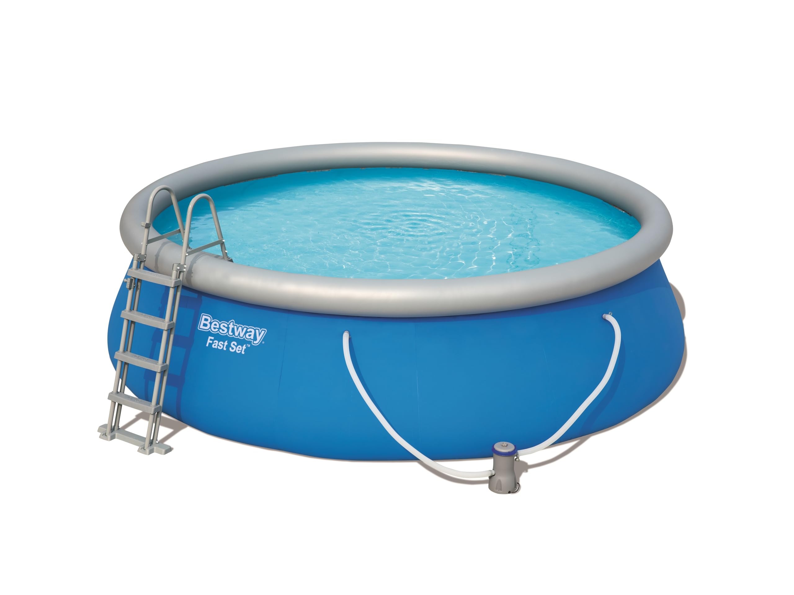 BESTWAY Piscine autoportante Fast Set Ronde 457 x 122 cm avec Accessoires
