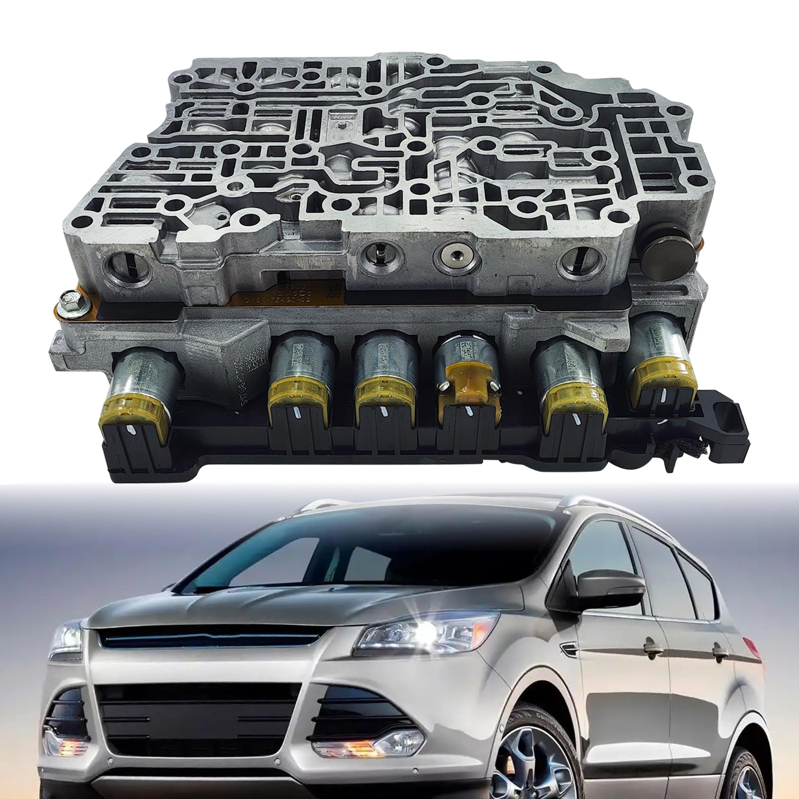 Photo 1 of SHOWSEN 6F35 Transmission Valve Body W/Solenoids Compatible with2015-2018 Ford Edge?2015-2019 Escape/Explorer/Fusion,15-17 Ford Taurus Replacement CV6Z-7G391-A