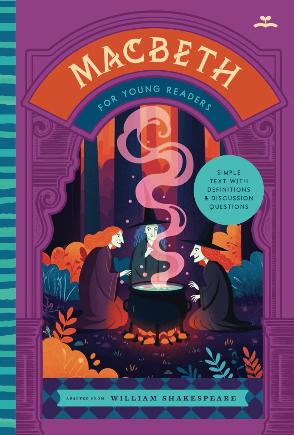 Macbeth for Young Readers: A Simplified Chapter Book Retelling for Kids 7-10 with Glossary, Cast of Characters, and Shakespeare Biography (Shakespeare